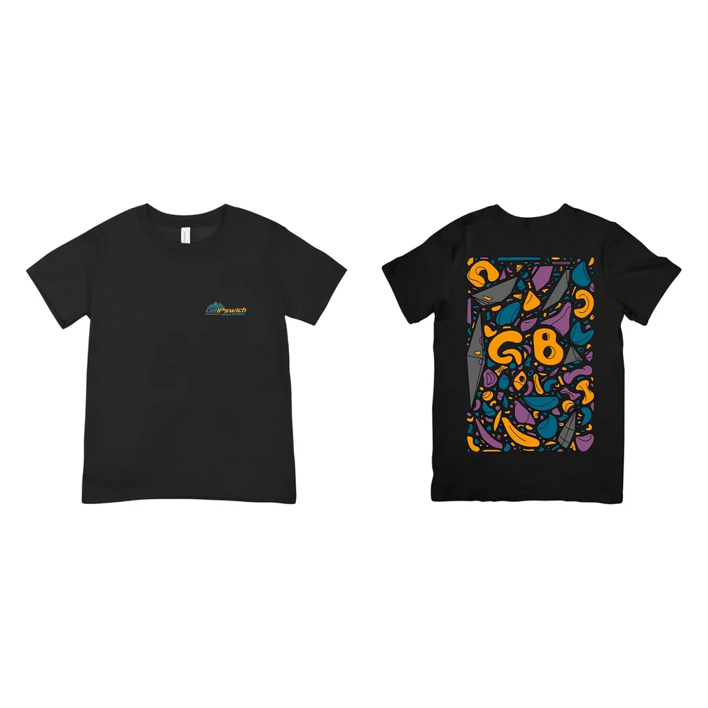 Gripswich Spray Wall Tee in Black
