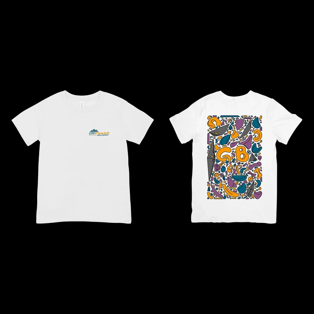 Gripswich Spray Wall Tee in White