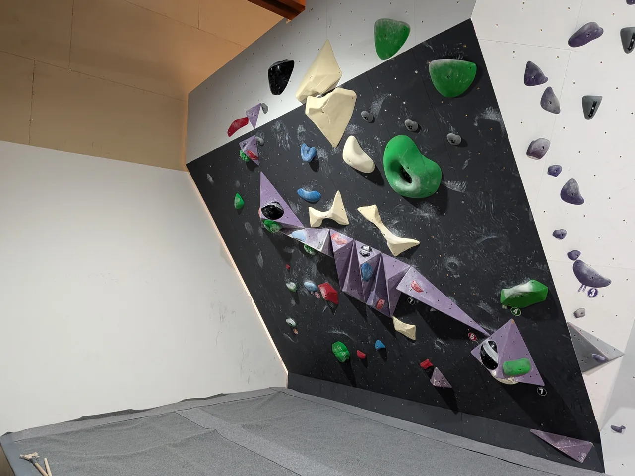 The Wall 10 bouldering wall at GRIPswich in Ipswich